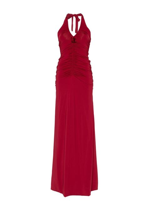Red Román maxi dress Maygel coronel - women